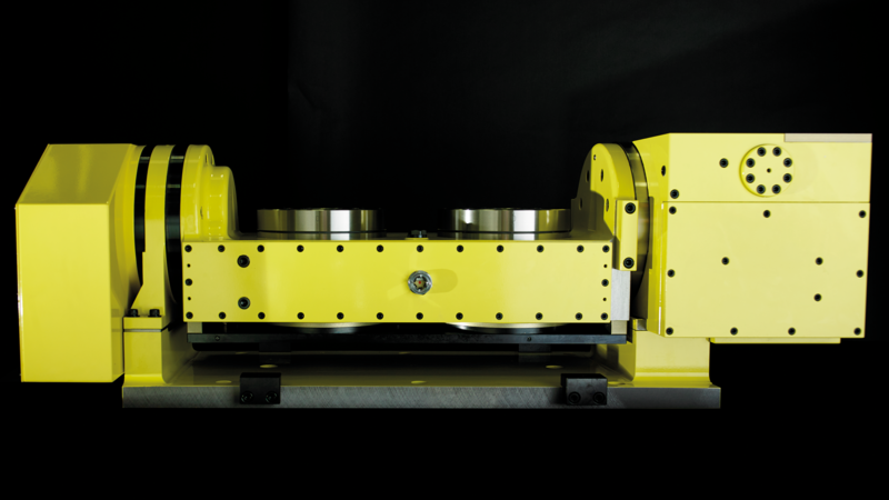 Multi-Spindle Tilting CNC Rotary Table 5AX