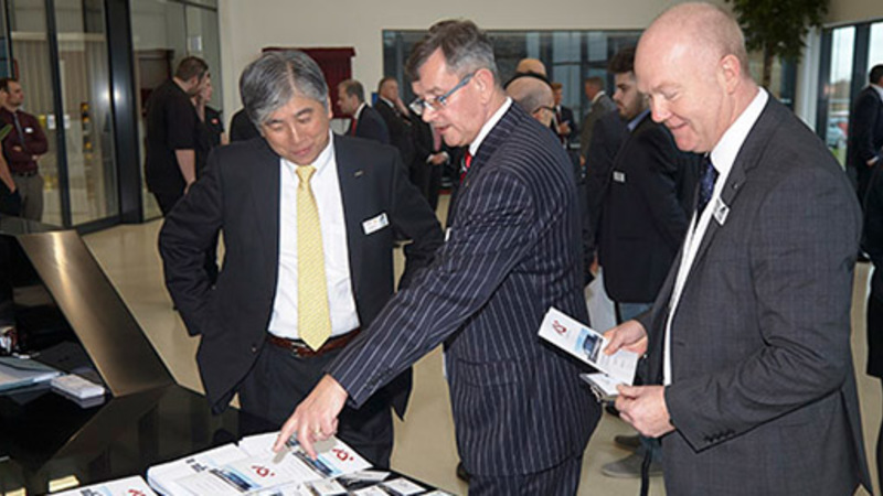 MR Nagahama - President & CEO - NIKKEN Kosakusho Works at the opening of NIKKEN Innovation Centre 