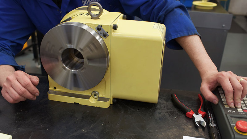 Testing NIKKEN Rotary Table 