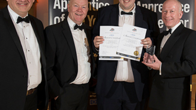 Jonathan Watson Apprentice Of The Year Award AMRC