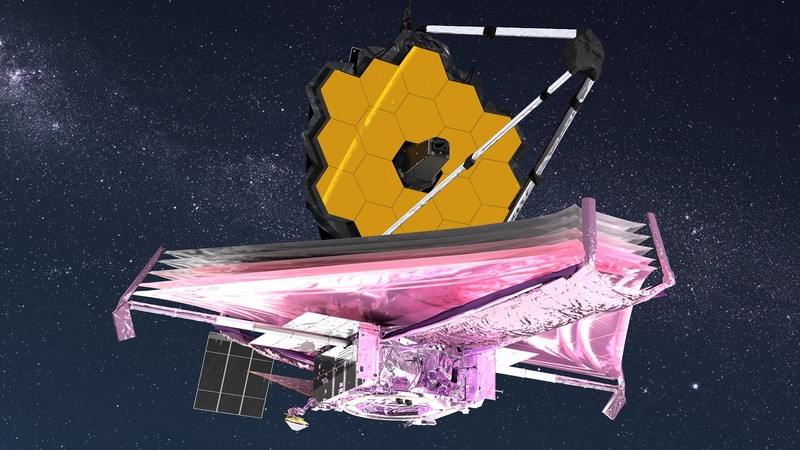 James Webb Telescope in Space