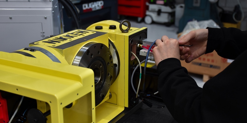 The Process behind NIKKEN's Refurbished Rotary Tables 