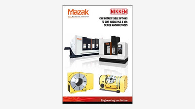 NIKKEN CNC Rotary Tables for Mazak VCS and VTC Series Vertical Machining Centres.