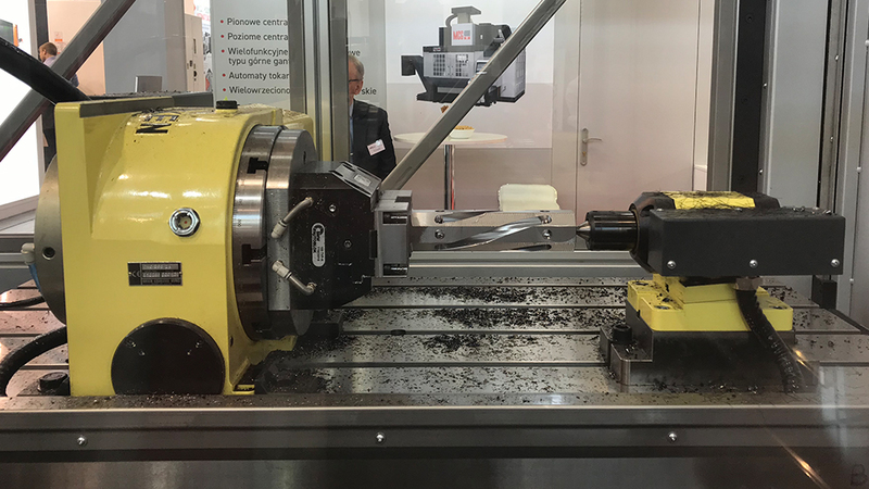 CNC260ZA Single Axis Rotary Table Demonstration Brno MSV 2019